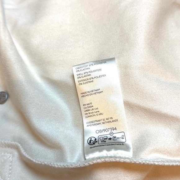 We The Free Cream Fringe Jacket SZ S - Picture 8 of 8